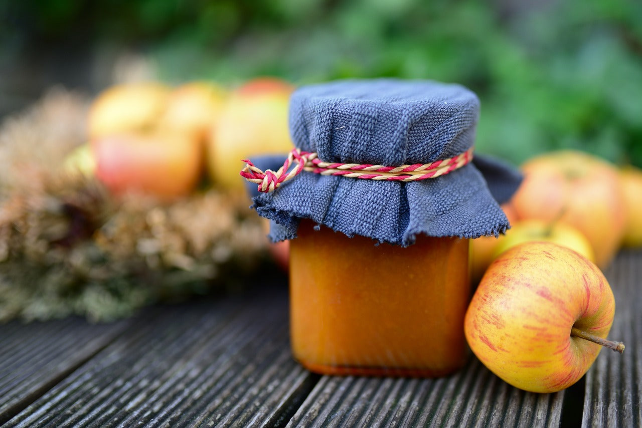 Æblegrød, fedtfattig og proteinrig